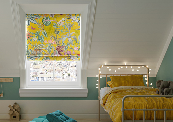 Barbados, Sunburst - Motorised Roman Blind - Image 3